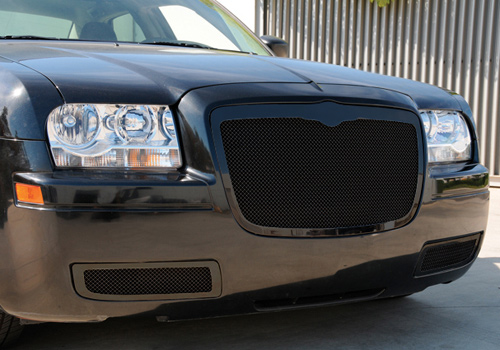 T-Rex Black Upper Class Mesh Grille 05-10 Chrysler 300